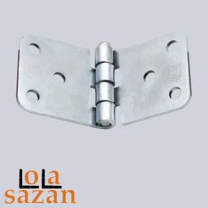 لولا آهنی روکار 120*60 سوراخ دایره ابکاری گالوانیزه
