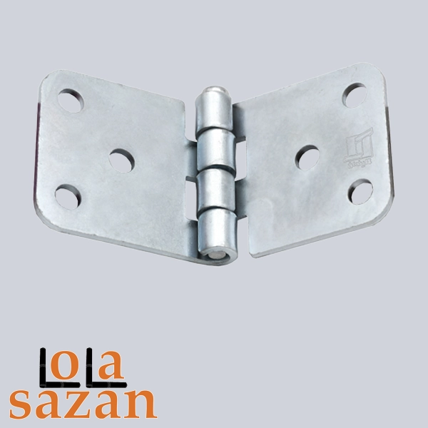 لولا آهنی روکار 120*60 سوراخ دایره ابکاری گالوانیزه