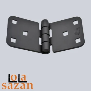 لولا آهنی روکار 120*60 سوراخ مربع ابکاری مشکی