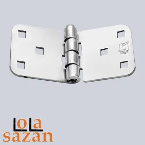 لولا آهنی روکار 120*60 سوراخ مربع ابکاری نیکا کروم